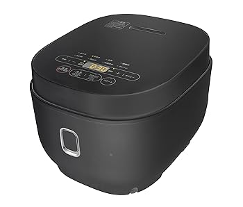 【中古】マイコン式 5.5合 炊飯器 3層特厚釜 「メニューに合わせた白米炊き分け機能付き」 クリーンモード搭載 玄米 雑穀米 対応 ブラック