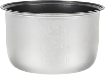 【中古】米 炊飯器 内釜 鍋 3L ノンスティック 鍋 ステンレス スチール ケーキ 型 寿司 丼 蒸し器 鍋 内釜 タンク バケツ インサート 家庭用 キッチン レ