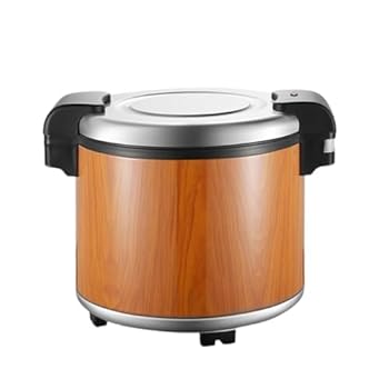 【中古】【TVT】御役目用炊飯器御役目用ステンレス鋼炊飯器 御役目用明かり鍋 大電気容量 23L こびりつかない鍋 蒸し 思わしい食料雑貨類御役目用御厨子所、学習者食べ物屋に適しています 大容