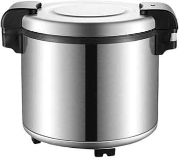 【中古】お役目用炊飯器、ステンレス鋼炊飯器、お役目用灯し火炊飯器、思わしい食料雑貨類を蒸す利益の大静電容量ノンスティックポット、お役目用勝手もと、教え子学生食堂、お役目用炊飯器に