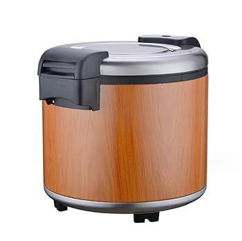 【中古】【未当て嵌める】お役目用炊飯器 大静電容量 弥助飯 ノン突っ支い棒 肌理ウォーマー 23L エコエンザイム玄米ウォーマー 萌え出すエンザイム玄米 (ウォーマー/断熱のみ) 大静電容量 玄米/田の実