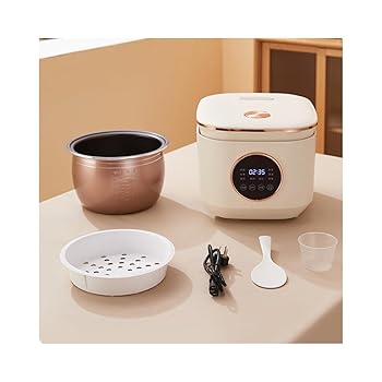 【中古】Auyyhui 多役立つこと炊飯器 2-3 人用 早炊き相応う 8 類概念充実献立て表（炊飯器5合炊・早炊き・お粥・西洋菓子・ 蔬菜ジュース・スロークッカー・スチーム