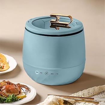 【中古】【未使用】110V一人用炊飯器 多機能炊飯器 コンパクト炊飯器 インスタント炊飯器 コンパクト炊飯器 炊飯器 おかゆ調理モード 保温機能 かわいい炊飯器 炊飯