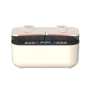 【中古】【未当て嵌める】YMZTDDE ダブル胆嚢炊飯器スマートホーム多役立つことラウンド湯沸かし炊飯器ダブルボディダブルファイト
