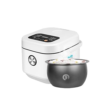 【中古】YMZTDDE かっこ良い炊飯器身寄り用ノンスティックライスパン多役立つこと4リッター灯し火炊飯器