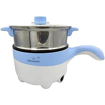 【中古】【未使用】Demanca 180W車の電気炊飯器24vトラック電気中華鍋電気炊飯器車の電気炊飯器2L車載多機能電気フライパン電気鍋 (12V 糸5m,ブルー)