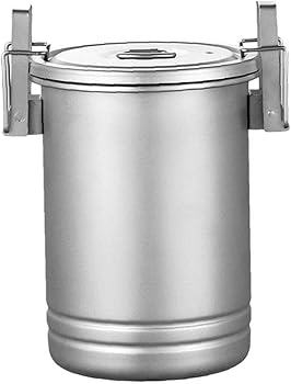 【中古】炊飯器 鍋 ポット 調理器具 ポータブル ステンレス 多機能 旅行 キャンプ ハイキング アウトドア ピクニック 調理 アクセサリー