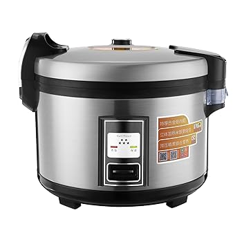 【中古】【未使用】調理鍋、電気炊飯器、業務用、10L-25L大容量、自動断熱、多機能、ホテル、食堂、学校、レストラン用、10-50人用炊飯器