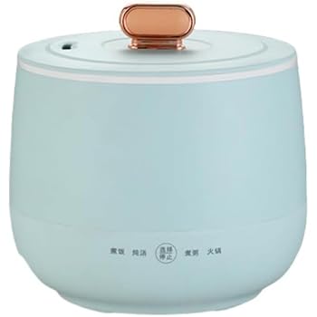 【中古】Guyyelt パウダーコンパクトなかっこ良い灯かり炊飯器 -内部的の上塗りは脱着式 -携帯型 -多役立つことで超長時間保温 (青色)
