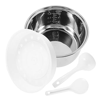 【中古】PHENOFICE 炊飯器ライナー 加熱 電気炊飯器のインテリア 最高の電気圧力鍋 インナー 炊飯器の容器 蓋 クッカー 炊飯器ポット 炊飯器交換用品 炊