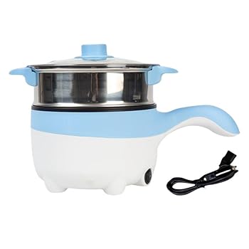【中古】【未使用】Kirnuo車載炊飯器電気フライパン2L車載多機能電気フライパン 24v/12V電気炒め、電気加熱、電気蒸し、煮込み、蒸し、茹でる炒める・温かい料理・