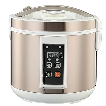 【中古】Vifxucy 黒にんにく発酵機 多機能発酵機 炊飯器 独立内釜で均一加熱 ヨーグルト/納豆/キムチ/甘酒/自家製酢/果実酒対応 シチュー機能 自宅で簡単