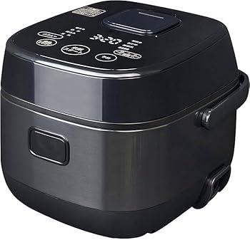 【中古】炊飯器 一人暮らし 3合 IH 二人暮らし 9種類炊き分け機能 IH式 炊飯器 低温調理 玄米 雑穀米 保温 予約機能 ブラッ|AJIMURA-SHOP
