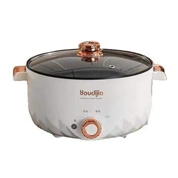【中古】【未使用】Vifxucy炊飯器 多機能炊飯器 3L 大容量 一人暮らしに最適 鍋セット 小鍋 電気ポット 多機能鍋セット 二重蒸し層 温度調節機能 内蓋取り外し可能