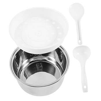 【中古】【未使用】SECFOU 炊飯器ライナー 炊飯ロボット炊飯器 台所 蓋 マルチ 炊飯器の釜の中 皿 ケトル 交換用炊飯器内釜 圧力鍋の付属品 稚魚 蒸し器鍋 家庭用炊