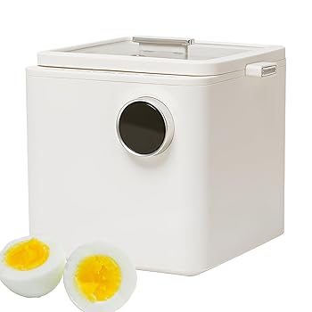 【中古】電気ミニハードボイルド4個卵調理器、多機能朝食マシン、8時間自動保温、ステンレス鋼の卵ラック付き、ファミリーキッチン用