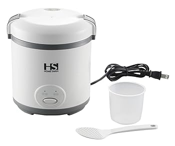 【中古】【未当て嵌める】HOME SWAN(介護ホーム白鳥) ミニ炊飯器 SRC-15 165×155×H175 炊飯器/吸いものジャー No.6442500 【ご忠告の言葉：すがた絵は代議員団すがた絵です。色合いや大きさは