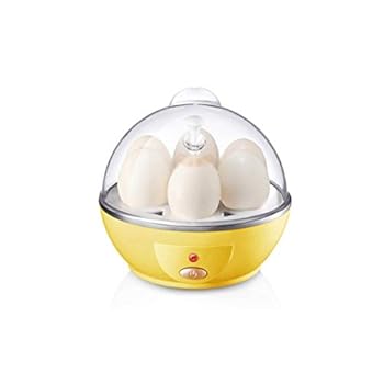 【中古】GDDZA 自動電源オフ6卵メーカーボイラー炊飯器蒸し器密猟者多機能ミニ電気卵炊飯器ボイラー