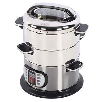 【中古】【未使用】汽船電気-3lインテリジェントオートマチックプラグイン汽船調理器具フード汽船家庭用キッチン用品イギリスプラグ220v、キッチンアクセサリー 27,637円