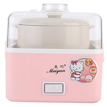 【中古】炊飯器鍋物ポット、身寄り用雨合羽炊飯器鍋物鍋吸いもの御気に入り陶器ポットau繋ぎ220v四角四面0.9lサクラ色、セラミックシチューポット