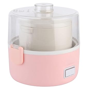 【中古】炊飯器シチュー鍋家庭用防水炊飯器シチュー鍋スープお気に入りセラミックポットauプラグ220vラウンド0.7lピンクのセラミックシチュー鍋