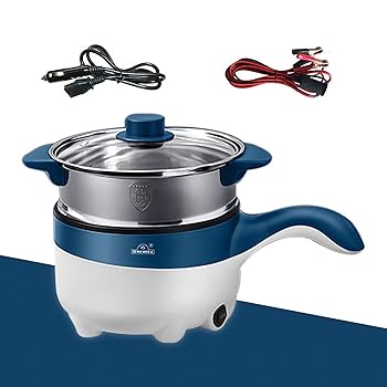 【中古】車の電気炊飯器24v 電気炊飯器180Wトラック電気中華鍋 車の電気炊飯器2L車載多機能電気フライパン電気鍋 (Color : 青) 18,091円