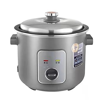 【中古】【未使用】ライスクッカー（3-6L）ホーム昔ながらのライスクッカー、自動断熱、ノンスティックインナー、2-10人用（サイズ：3L）（5L）｜AJIMURA-SHOP
