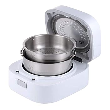 【中古】ミニ炊飯器フードスチーマーマルチデジタルプログラマブル3L低除去砂糖粒メーカーインテリジェントシチューポットダブルステンレススチールポッ|AJIMURA-SHOP