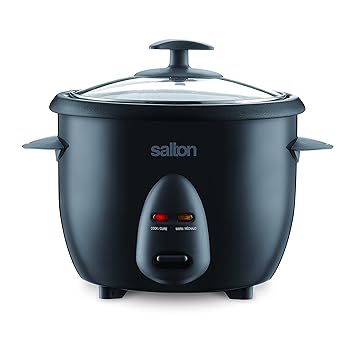 【中古】【未使用】Salton Automatic Rice Cooker with Food Steaming Basket