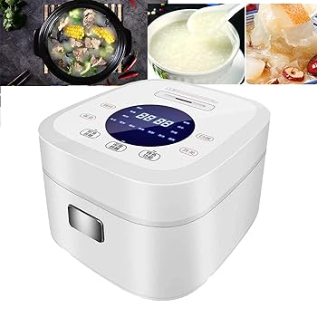 【中古】【未当て嵌める】低糖炊飯器全自動小銃、3L介護ホーム多役立つこと炊飯器、奥ふかさのあるこびりつかない内裏地付き添い人、上げ米汁は懸け隔てる、2~4人用