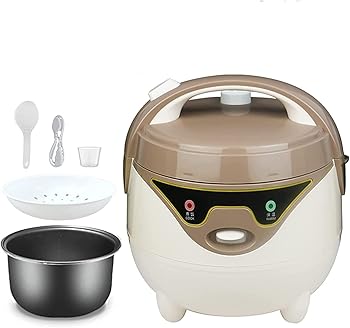 【中古】【未当て嵌める】上げ米炊飯器（2-5L）身寄り用多役立つこと上げ米炊飯器、焦げ付き押しとどめるの内部ポット、自動小銃断熱材、上げ米と蒸汽船の思わしい的な食料雑貨類と草片を作る。,A,2L