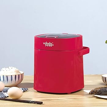 【中古】【未当て嵌める】ミニライスクッカー 2優勝杯未膳立て、1.2Lポータブルノンスティックスモールトラベルライスクッカー、かっこ良い抑えつける多役立つことクッカー、24時