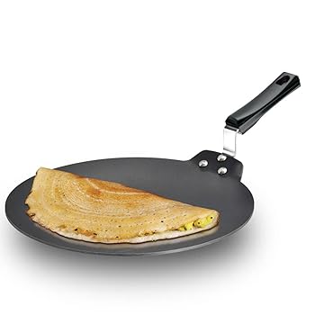 【中古】Aakrati Devyom - DT30 DT-30 Dosa Tava ノン突っ支い棒北米インディアン、12in、黒いこと