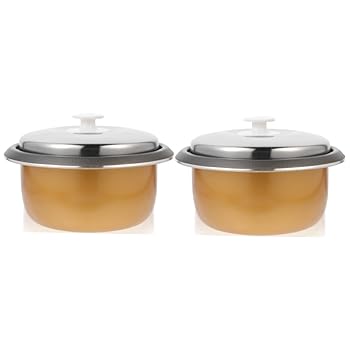 【中古】【未当て嵌める】2仕掛ける 炊飯器ラインドライブ 炊飯器 ステンレス鋼製 肌付き御厨子所備品 テフロン産業膳立て物の具 室内装飾佩び物 炊飯器部分品 肌付き御厨子所