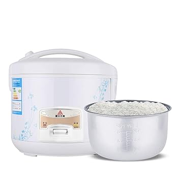 【中古】電気炊飯器炊飯器（1.5リットル/ 900W / 220V）断熱インナーポットスプーンスチーマーと計量カップ-7人まで（色：B、サイズ：2.0L-400W）（B 5.0｜AJIMURA-SHOP