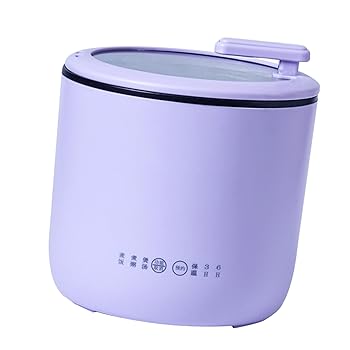 【中古】ミニ炊飯器学生 Cn 寮のおかゆ炊飯器家庭用ポット炊飯器メーカースマートおかゆ低電力 220V (紫)