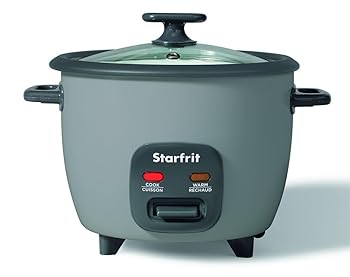 【中古】【未当て嵌める】Starfrit 灯し火炊飯器 - 10優勝杯 - スチーマーバスケット、測り優勝杯\u0026客あしらい御匙 - 400W - 完全無欠さな田の実を作ります!