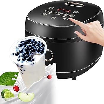 【中古】【未使用】5L 全自動パールポット、ボバティー、バブルティー、ミルクティー用業務用タピオカパールクッカー、900W タッチスクリーン,110V｜AJIMURA-SHOP