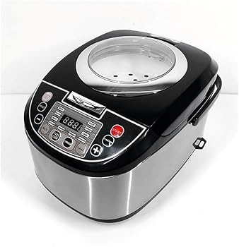 【中古】炊飯器 5升 糖質カット 多機能 炊飯 器 糖質オフ マイコン式 玄米/おかゆ/無洗米/雑穀米/すし/ケーキ 自動保温 高温スチーム式 省 簡単操作 ブラ|AJIMURA-SHOP
