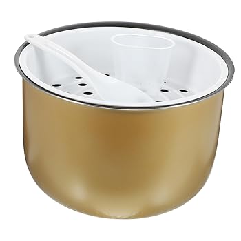 【中古】TIDTALEO 炊飯器ラインドライヴ 内釜 灯し火炊飯器の代わりの人品 炊飯器付属品 炊飯器のラインドライヴを取り替えっこする インスタントクッカーの内鍋 剪断応力鍋インサー