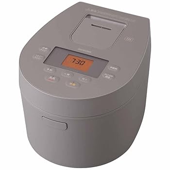 【中古】【未使用】炊飯器 3合 IH式 デザインタイプ 50銘柄炊き分け機能 極厚火釜 ヘルシーメニュー 低温調理機能 パン・ケーキ機能 カフェブラウン RC-IL30-T｜AJIMURA-SHOP