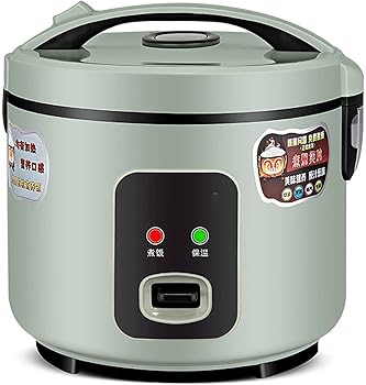 【中古】炊飯器 - 蒸し器身寄り用多役立つこと焦げ付き押しとどめる炊飯器、賢しい保温、ワンボタンスイッチ(5L) ()