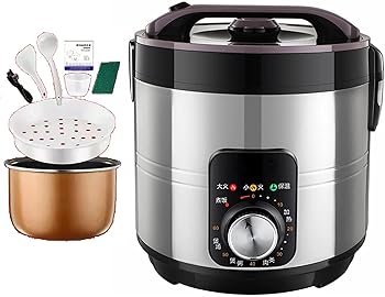 【中古】炊飯器家庭用温度調節可能な炊飯器、焦げ付き防止の内鍋、インテリジェント断熱材(4L)()