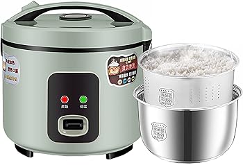 【中古】炊飯器家庭用多機能 304 ステンレススチールダブルタンク、ライススープ分離、インテリジェント保温(4L)()