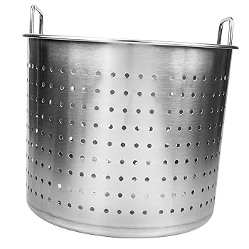 【中古】NOLITOY ザリガニ蒸気ガマ soup pot スープクッカー hotel ストックポットスチーマーインサート 肌付き メタルスチーマーバスケット フルーツ その他-家電