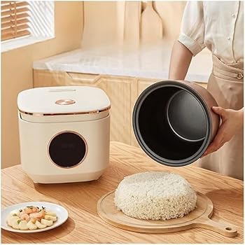 【中古】炊飯器 5L コンパクト炊飯器 独り暮らし 110v ミニ炊飯器 おかゆ調理モード 保温予約機能 多機能炊飯器保温 早炊き コンパクト マイコン式 タッ