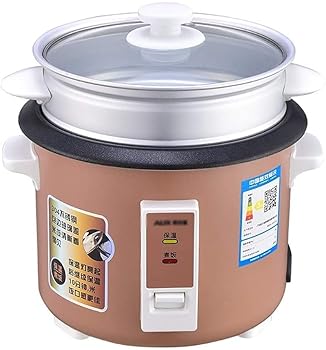 【中古】炊飯器家庭用ミニ炊飯器、蒸し器と暖かさ機能付き、1?3人用(2L400W)()