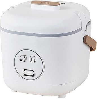 【中古】ミニ炊飯器焦げ付き防止内鍋、インテリジェント断熱、米を作り、健康的な食品と野菜を蒸します、1?2人用(B)(B)