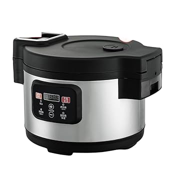 【中古】パール炊飯器 パール岡ポット ミルクティーポット 自動蒸し器 (シルバー,12L)