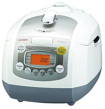 【中古】Cuckoo Rice Cooker l CRP-FA0610F (White/Silver) by Cuckoo|AJIMURA-SHOP
